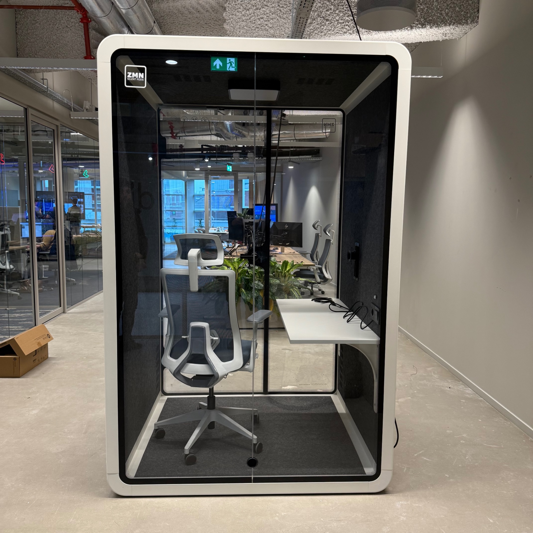 Door ZMN geplaatste silent pod 16